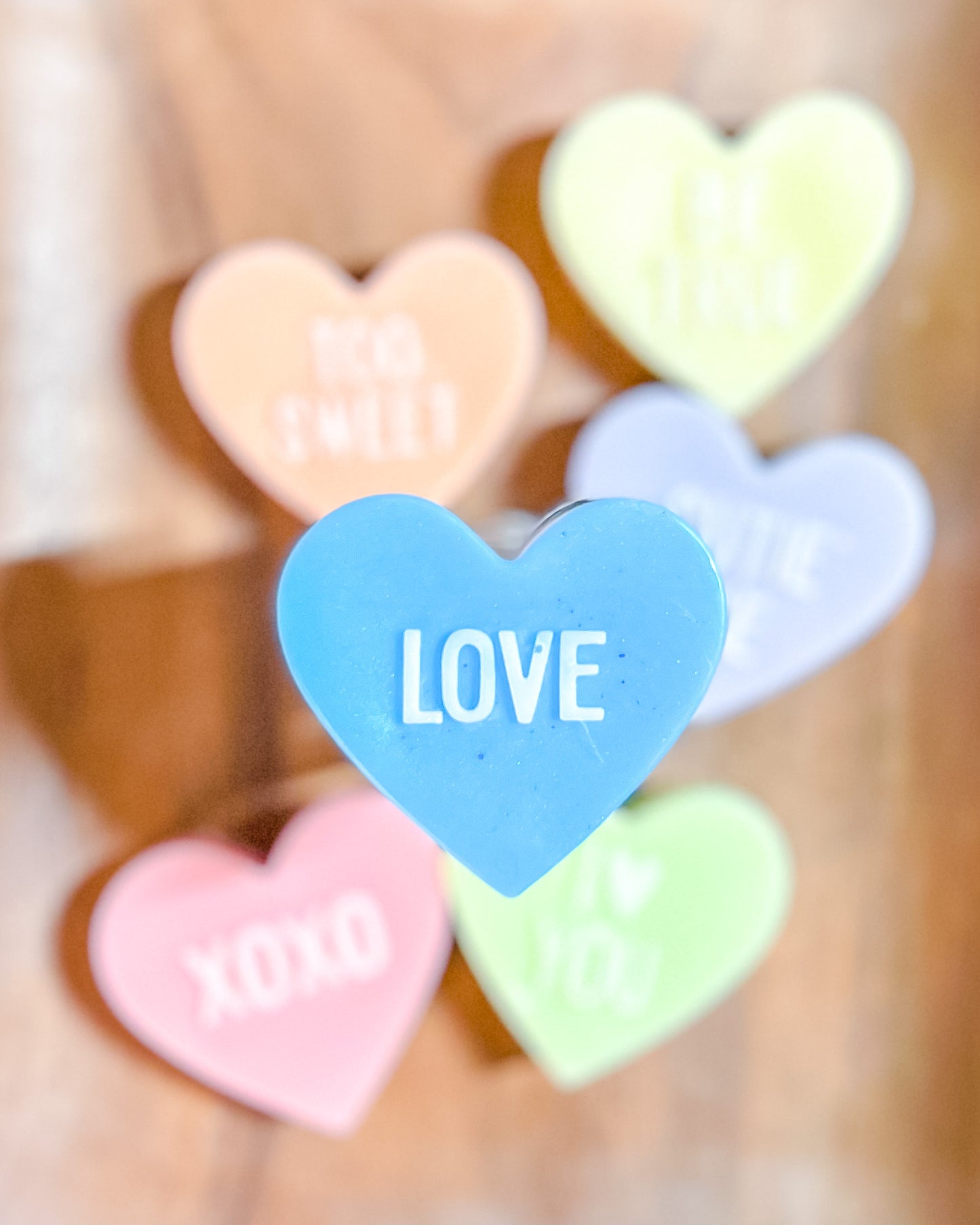 Candy Heart | Sweetheart Conversation Hearts | Bonsai Citrus Ginger Scent