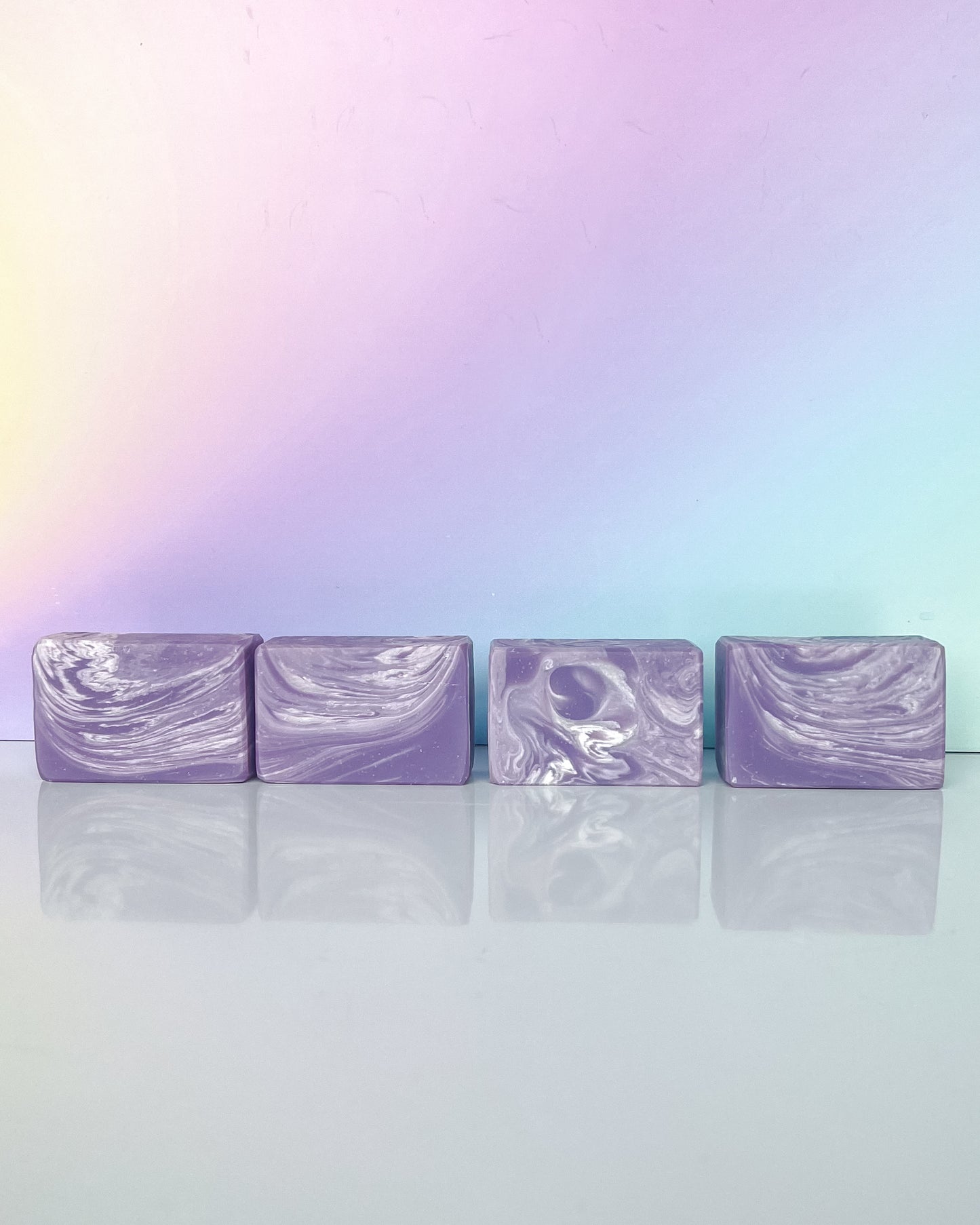 Lavender Swirl Bar Soap - 5oz | French lavender scent